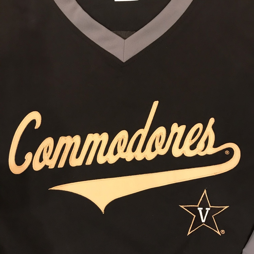Vanderbilt Commodores Pullover, Embroidered Logos - image 2